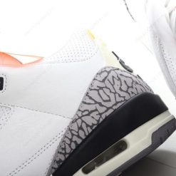 Nike Air Jordan 3 Retro ‘Hvit Oransje Grå’ Sko CK9246-121