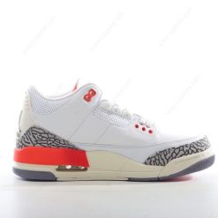 Nike Air Jordan 3 Retro ‘Hvit Rød Grå Svart’ Sko DN3707-160