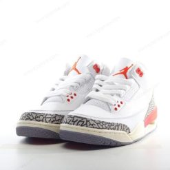 Nike Air Jordan 3 Retro ‘Hvit Rød Grå Svart’ Sko DN3707-160