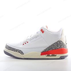 Nike Air Jordan 3 Retro ‘Hvit Rød Grå Svart’ Sko DN3707-160