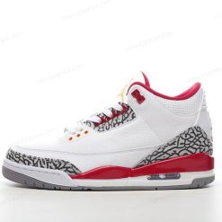 Nike Air Jordan 3 Retro ‘Hvit Rød’ Sko CT8532-126