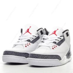 Nike Air Jordan 3 Retro ‘Hvit Rød Svart’ Sko CZ6433-100