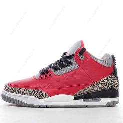 Nike Air Jordan 3 Retro ‘Rød Grå’ Sko CU2277-600