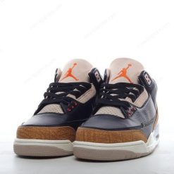 Nike Air Jordan 3 Retro ‘Svart Brun Oransje’ Sko CT8532-008