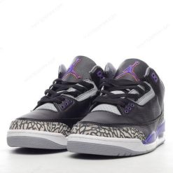 Nike Air Jordan 3 Retro ‘Svart Grå Hvit Lilla’ Sko CT8532-050