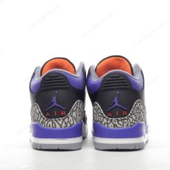 Nike Air Jordan 3 Retro ‘Svart Grå Hvit Lilla’ Sko CT8532-050