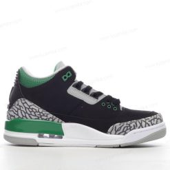 Nike Air Jordan 3 Retro ‘Svart Grønn’ Sko 398614-030