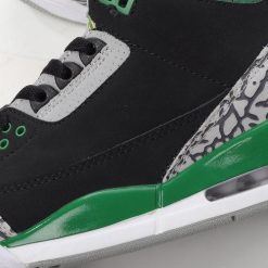 Nike Air Jordan 3 Retro ‘Svart Grønn’ Sko 398614-030