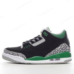 Nike Air Jordan 3 Retro ‘Svart Grønn’ Sko 398614-030