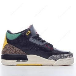 Nike Air Jordan 3 Retro ‘Svart Hvit Grønn’ Sko CV3583-003