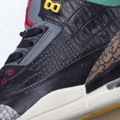 Nike Air Jordan 3 Retro ‘Svart Hvit Grønn’ Sko CV3583-003