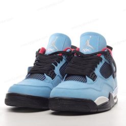 Nike Air Jordan 4 Retro ‘Blå Svart Rød’ Sko 308497-406