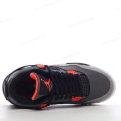 Nike Air Jordan 4 Retro ‘Grå Svart Oransje’ Sko DH6927-061