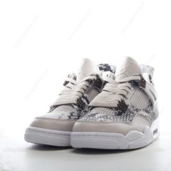 Nike Air Jordan 4 Retro ‘Hvit Grå Svart’ Sko 819139-030