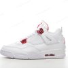 Nike Air Jordan 4 Retro ‘Hvit Rød’ Sko CT8527-112