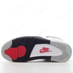 Nike Air Jordan 4 Retro ‘Hvit Svart Grå’ Sko 308497-103