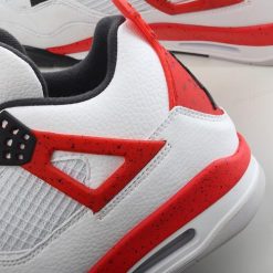 Nike Air Jordan 4 Retro ‘Hvit Svart Rød’ Sko BQ7669-161