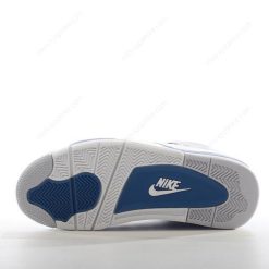 Nike Air Jordan 4 Retro ‘Off White Blå Grå’ Sko FV5029-141