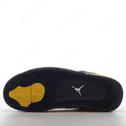 Nike Air Jordan 4 Retro ‘Svart Gul’ Sko DH6927-017