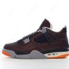 Nike Air Jordan 4 Retro ‘Svart Oransje’ Sko CW7183-100