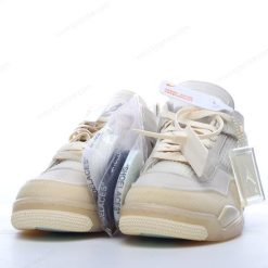 Nike Air Jordan 4 x Off-White ‘Hvit Khaki’ Sko CV9388-100