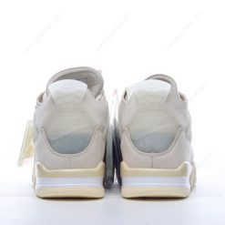 Nike Air Jordan 4 x Off-White ‘Hvit Khaki’ Sko CV9388-100
