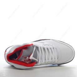 Nike Air Jordan 5 Retro ‘Hvit Rød Svart’ Sko 440888-100