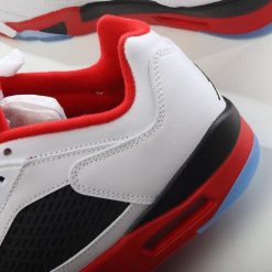 Nike Air Jordan 5 Retro ‘Hvit Svart Rød’ Sko 819171-101