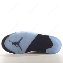 Nike Air Jordan 5 Retro ‘Hvit Svart Sølv’ Sko 314337-101