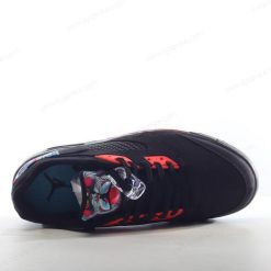 Nike Air Jordan 5 Retro ‘Svart Oransje’ Sko 840475060