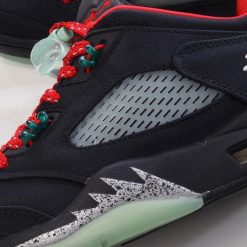 Nike Air Jordan 5 Retro ‘Svart Rød Sølv’ Sko DM4640-036
