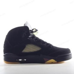 Nike Air Jordan 5 Retro ‘Svart Sølv’ Sko 136027-001