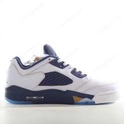 Nike Air Jordan 5 Retro ‘White Gold Navy’ Sko 819171-135