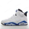 Nike Air Jordan 6 Retro ‘Hvit Blå Svart’ Sko 384665-107