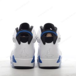 Nike Air Jordan 6 Retro ‘Hvit Blå Svart’ Sko 384665-107