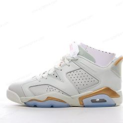 Nike Air Jordan 6 Retro ‘Hvit Sølv Gull’ Sko DH6928-073