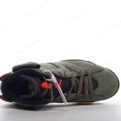 Nike Air Jordan 6 Retro ‘Oliven Svart Rød’ Sko CN1084-200