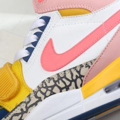 Nike Air Jordan Legacy 312 Low ‘Hvit Blå Blå Rosa Rosa Rosa Gul Grå’ Sko FD9909-161