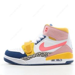 Nike Air Jordan Legacy 312 Low ‘Hvit Blå Blå Rosa Rosa Rosa Gul Grå’ Sko FD9909-161