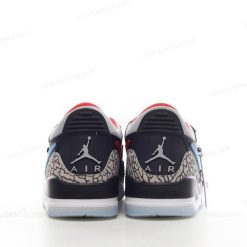 Nike Air Jordan Legacy 312 Low ‘Svart Blå Rød Grå’ Sko CD9054-004