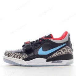 Nike Air Jordan Legacy 312 Low ‘Svart Blå Rød Grå’ Sko CD9054-004