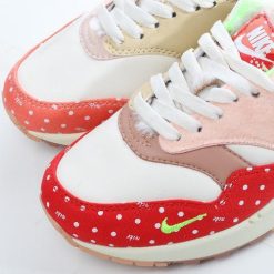 Nike Air Max 1 PRM ‘Hvit Rød Grønn’ Sko DR2553-111