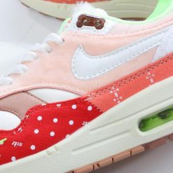 Nike Air Max 1 PRM ‘Hvit Rød Grønn’ Sko DR2553-111