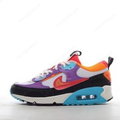 Nike Air Max 90 Futura ‘Hvit Rød Blå Blå Lilla Oransje’ Sko FD0821-100