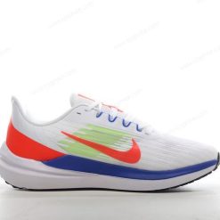 Nike Air Zoom Winflo 9 ‘Hvit Blå Blå Oransje Grønn’ Sko DX3355-100