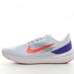 Nike Air Zoom Winflo 9 ‘Hvit Blå Oransje’ Sko DD6203-006