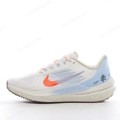 Nike Air Zoom Winflo 9 ‘Hvit Blå Oransje’ Sko DX6048-181