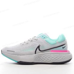 Nike Air ZoomX Invincible Run Flyknit ‘Grå Cyan Rosa’ Sko CT2228-003