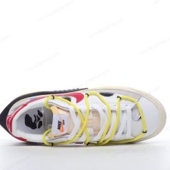 Nike Blazer Low x Off-White ‘Hvit Rød’ Sko DH7863-100
