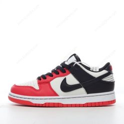 Nike Dunk Low EMB ‘Svart Rød Hvit’ Sko DO6288-100